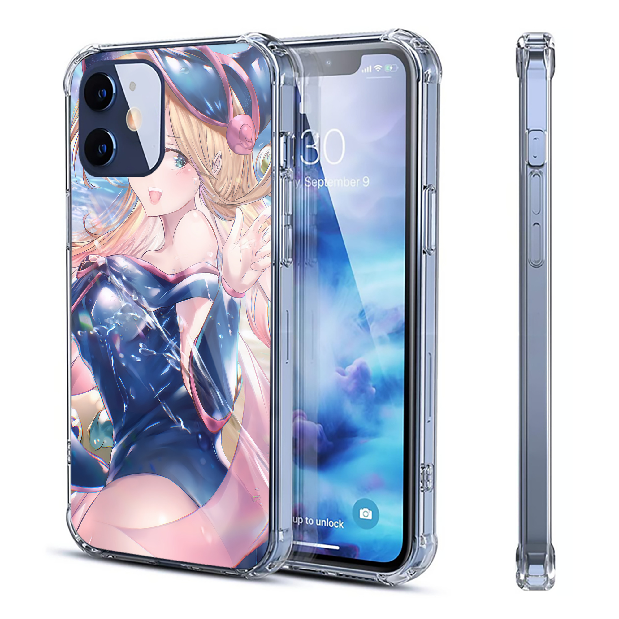 （画像用） 遊☆戯☆王 Yu-Gi-Oh! 【iPhone 12シリーズ対応】透明スマホケース（クリアソフトケース）